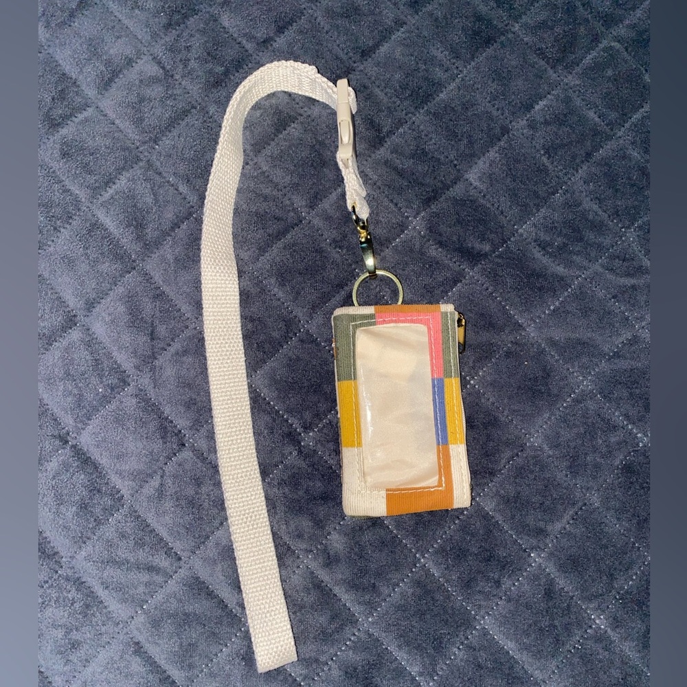 Wild fable card holder with lanyard